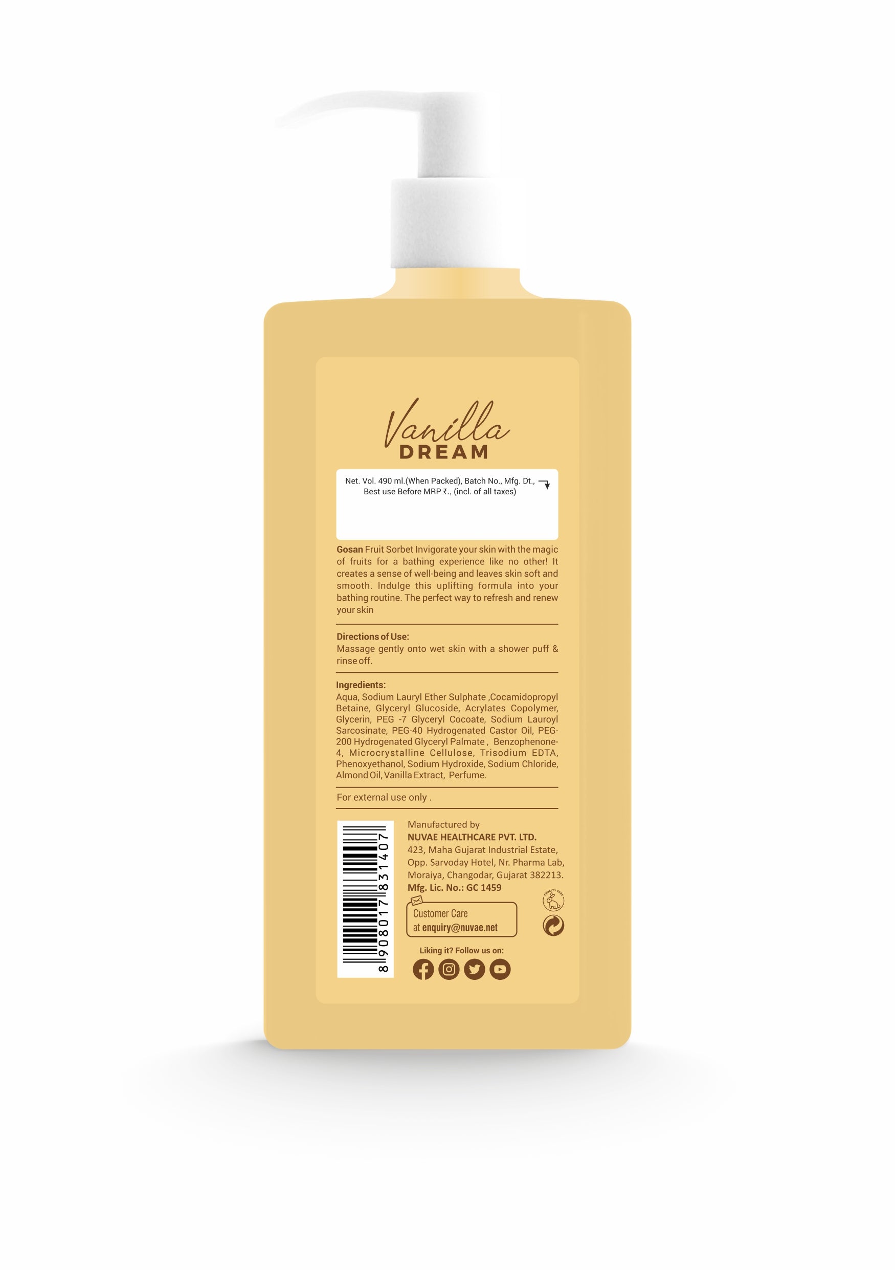 Vanilla Dream Body Wash