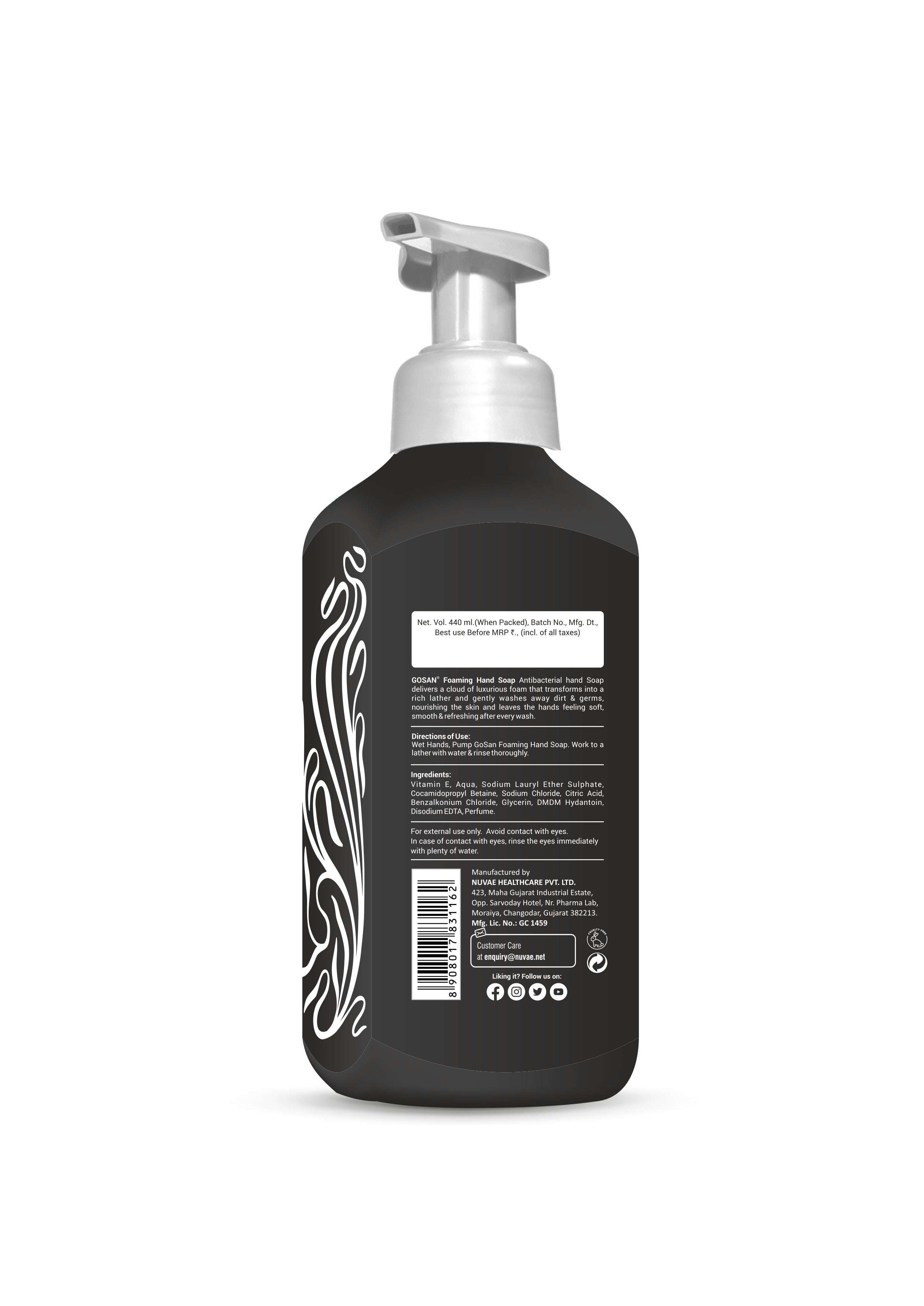 Gosan Oud Foaming Hand Wash