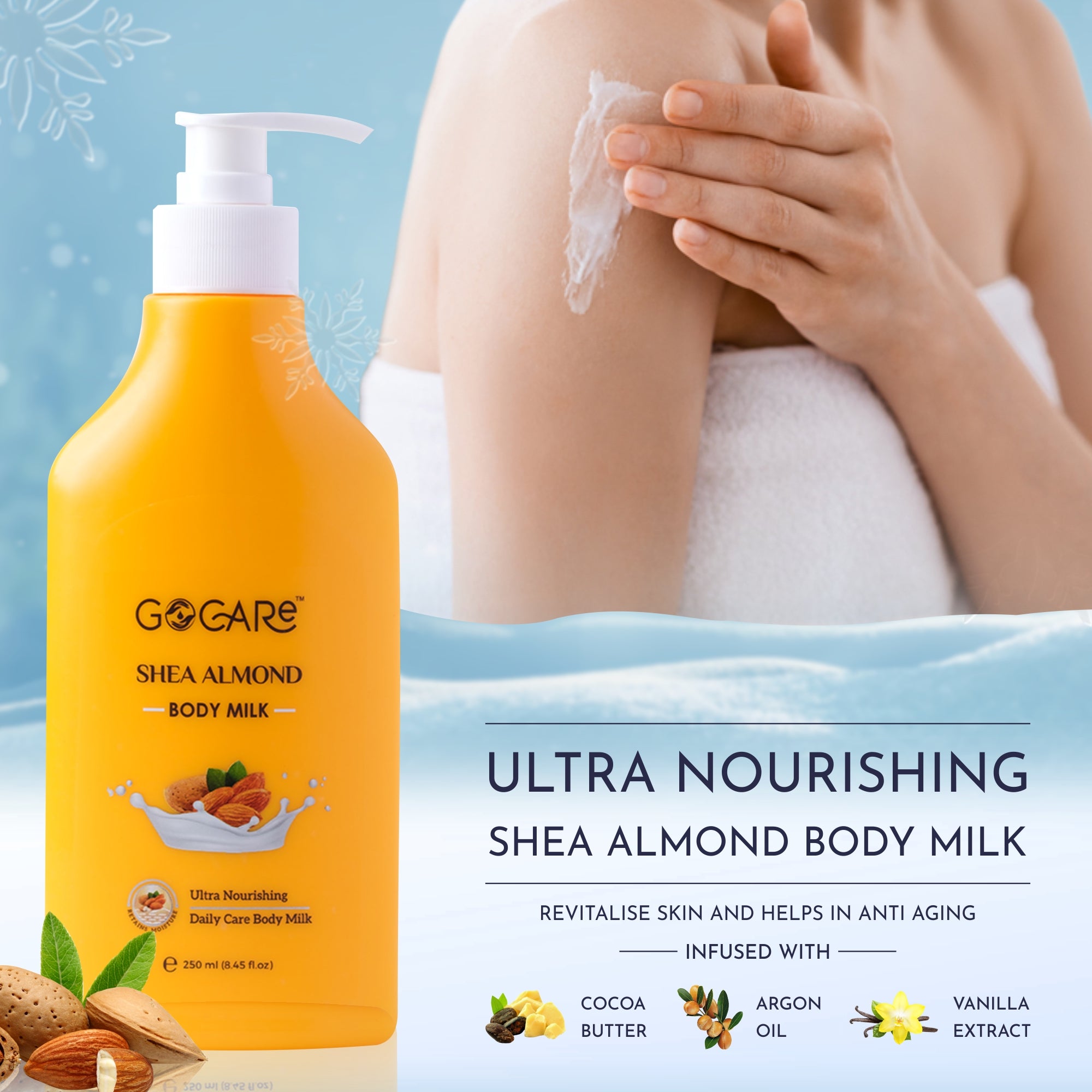 GoCare Shea Almond Body Lotion