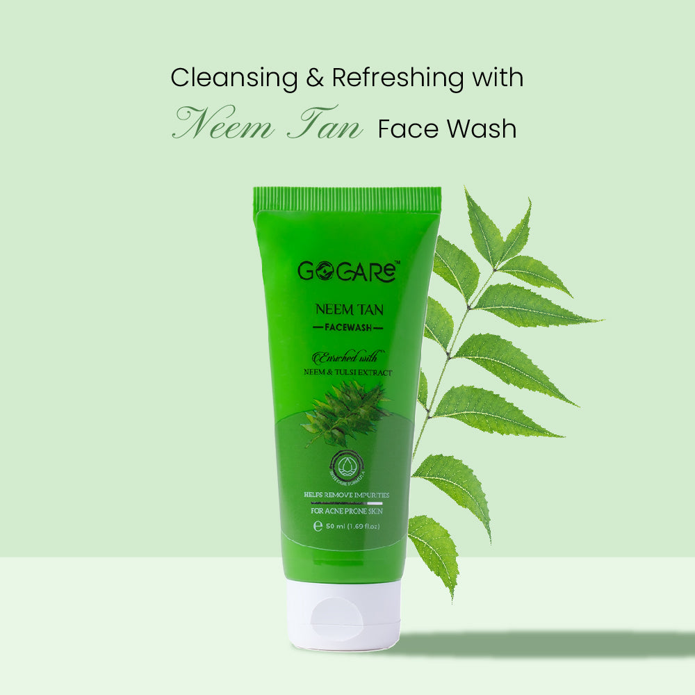 GoCare Neem Tan  Face Wash