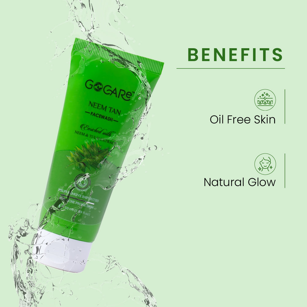 GoCare Neem Tan  Face Wash