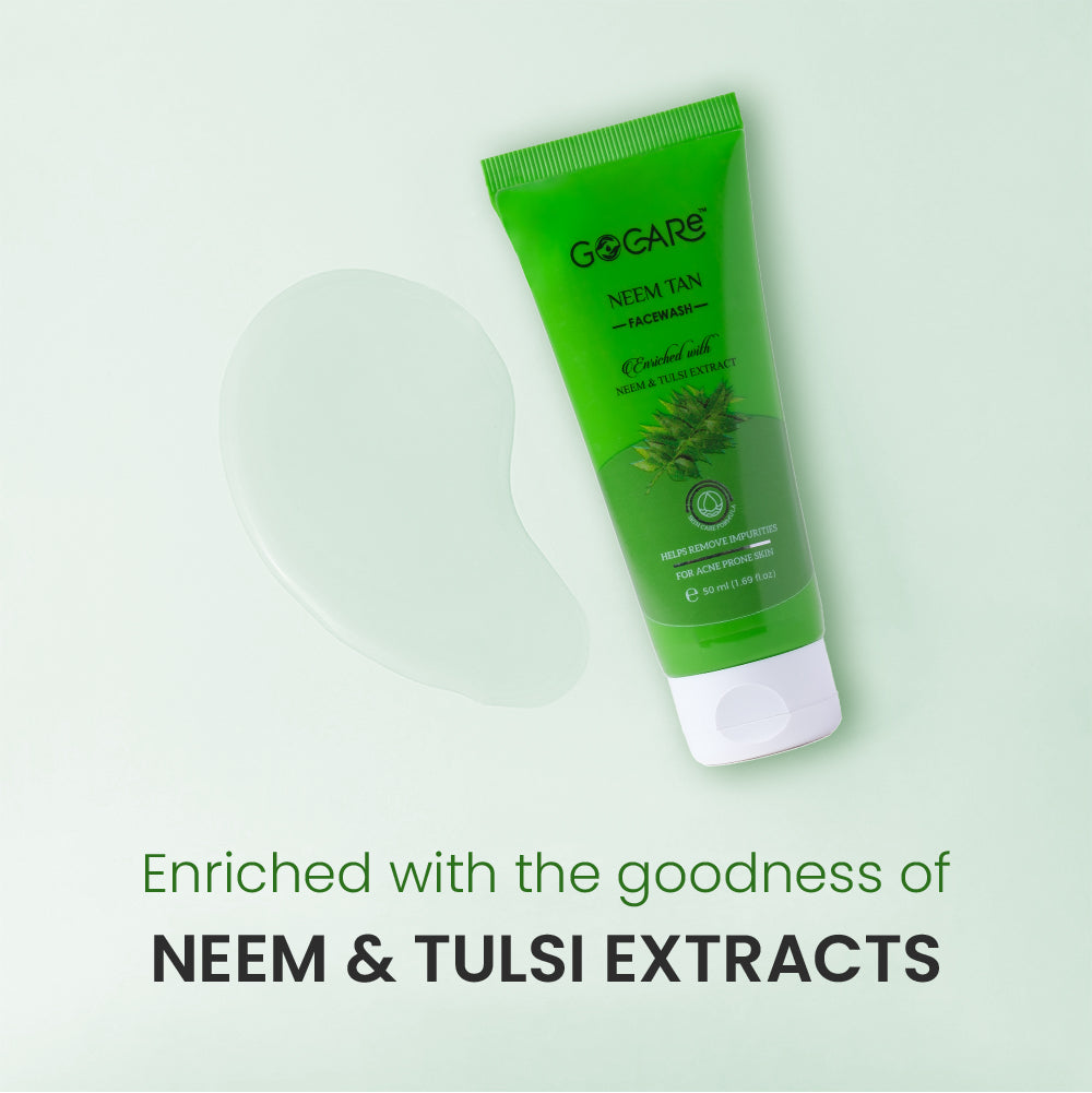 GoCare Neem Tan  Face Wash