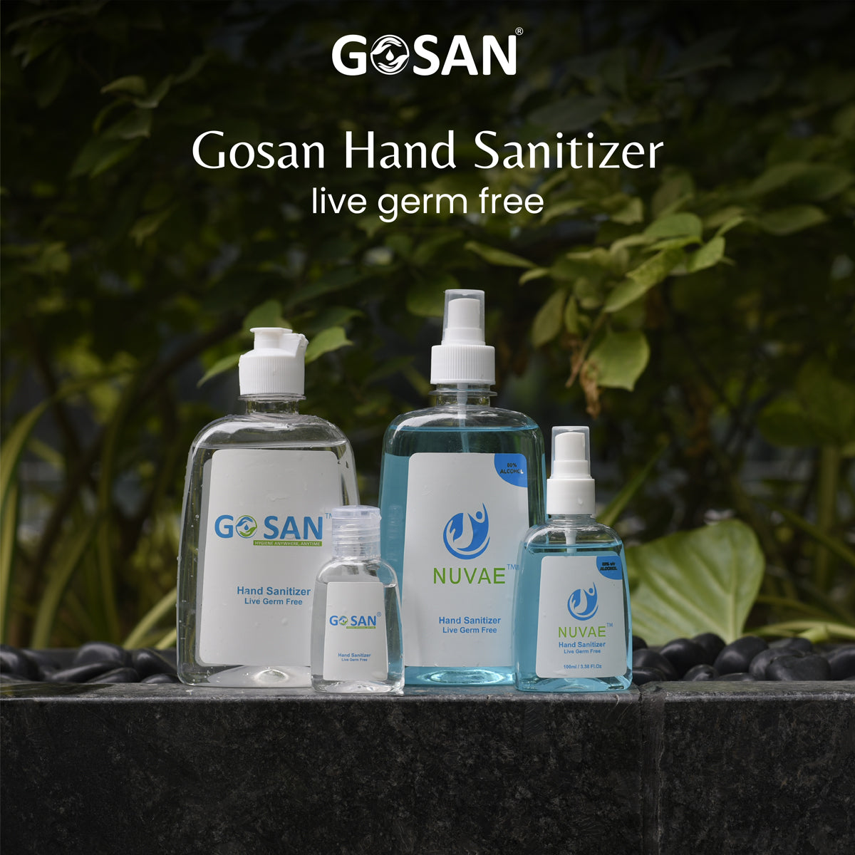 GoSan 500ml Hand Sanitizer With Flip Top