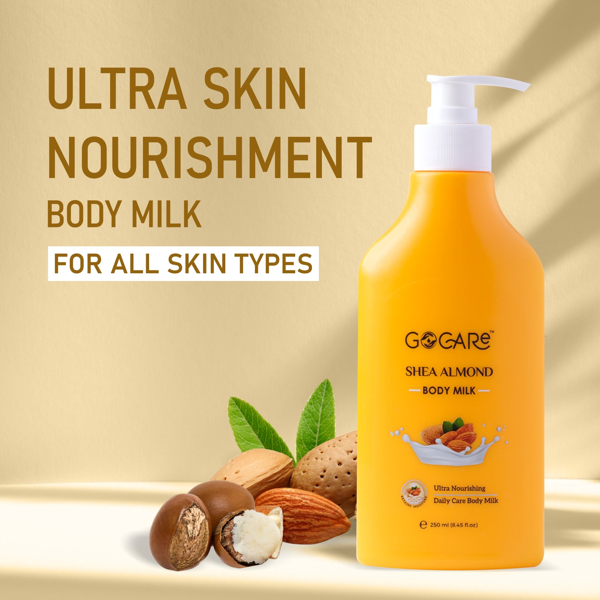 GoCare Shea Almond Body Lotion