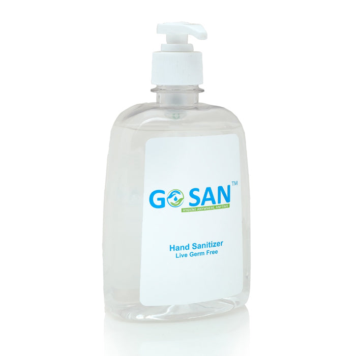 GoSan 500ml Hand Sanitizer With Pump