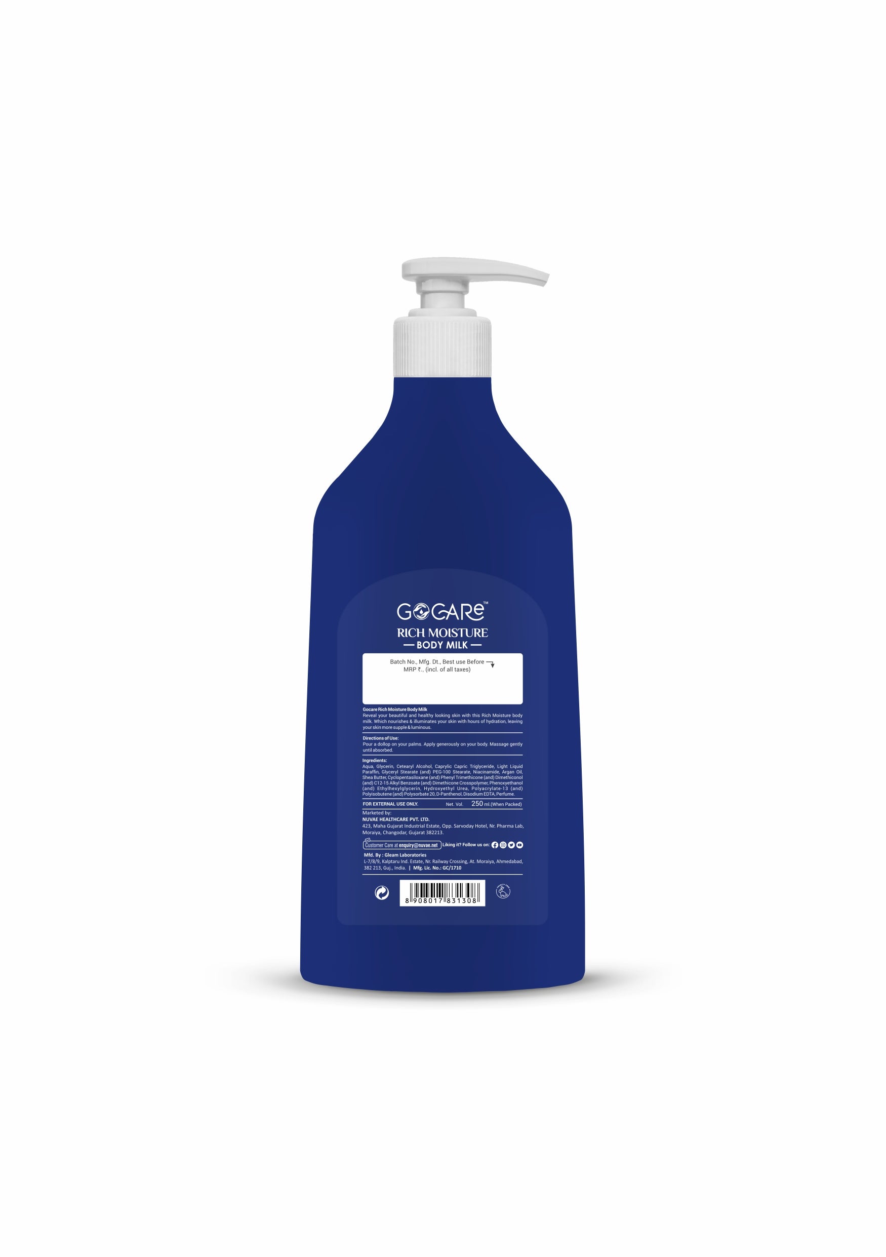 GoCare Rich Moisture Body Milk