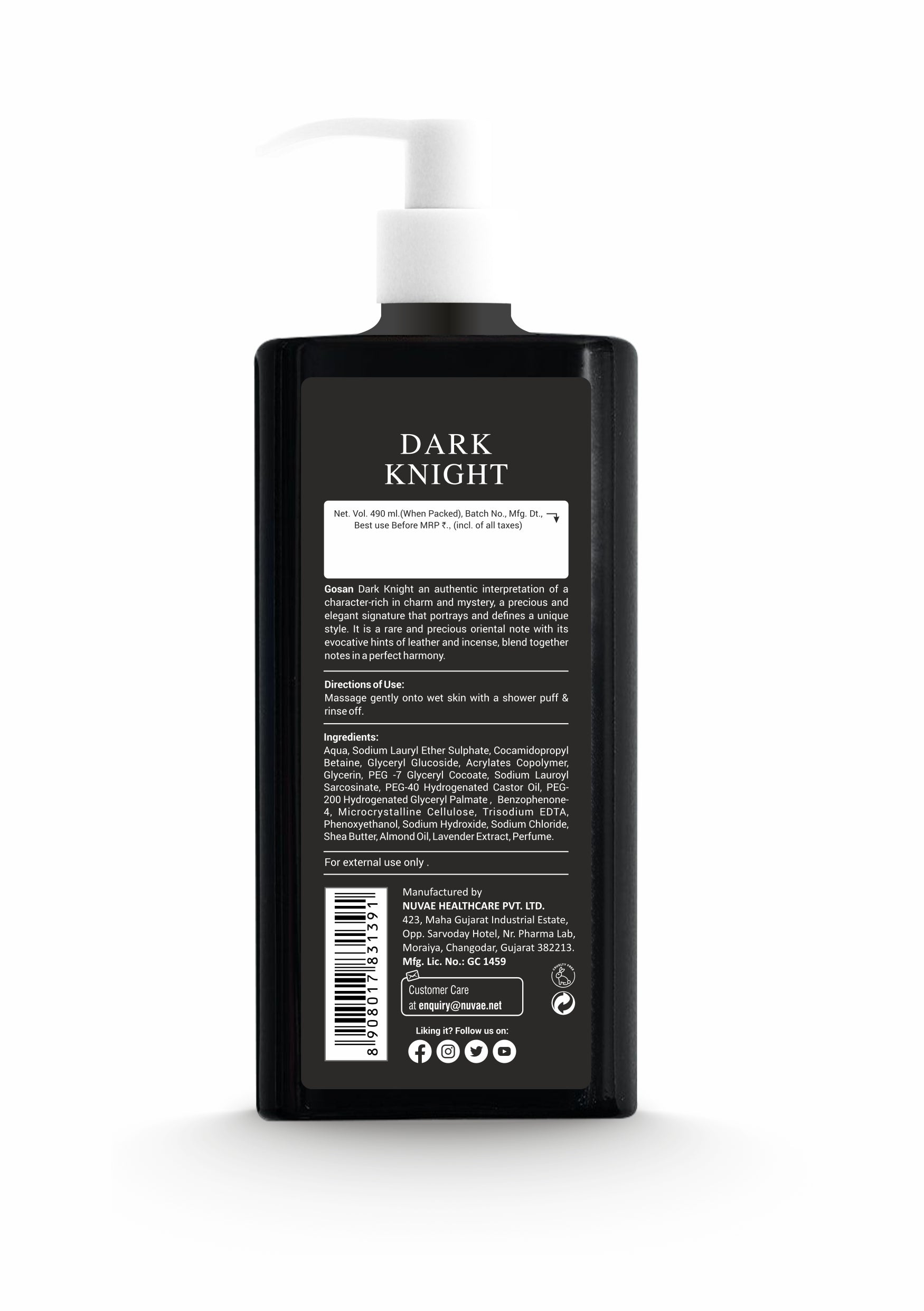 Dark Night Body Wash