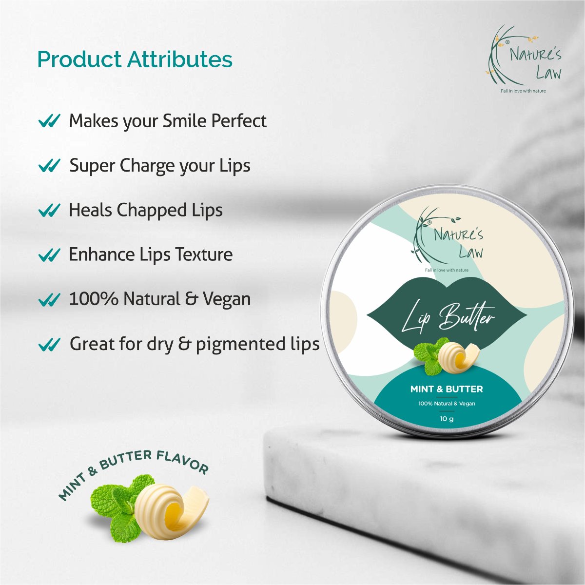 Nourishing Lip Butter Enriched With Vitamin
